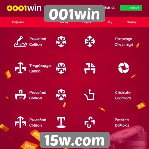 Características principais do site 001win